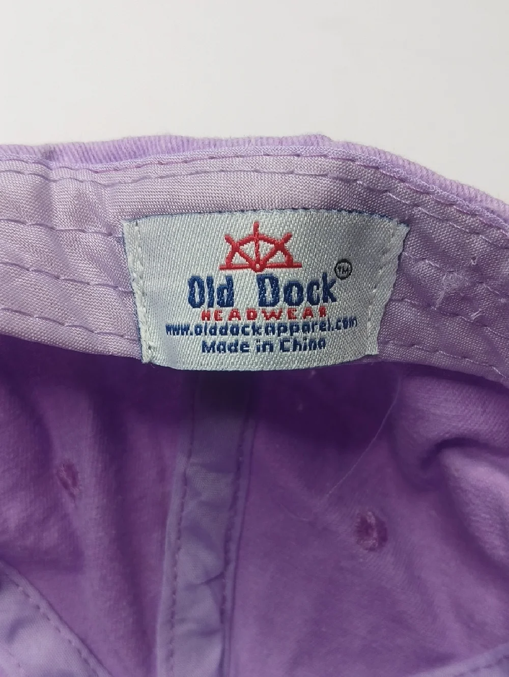 St. Maarten Lavender Embroidered Baseball‎ Cap
